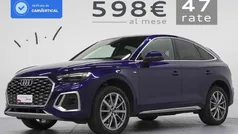 Blu navarra metallizzato Usata 2021 Audi Q5 Sportback S-Line SUV | 44.800 € (Buon prezzo)