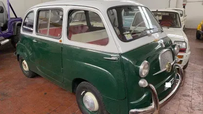 Usata Fiat 600D 31 CV (22 kW) 1960 Verde Berlina
