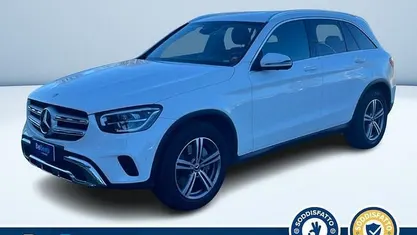 Bianco pastello Usata 2019 Mercedes GLC220 SUV | 30.500 € (Buon prezzo)