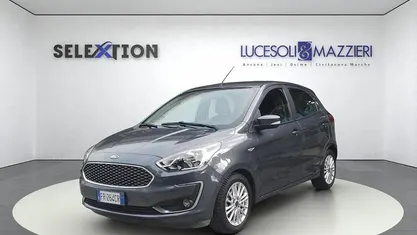 Begagnad Ford Ka Plus Ultimate 95 HK (69 kW) 2018 Grå Halvkombi