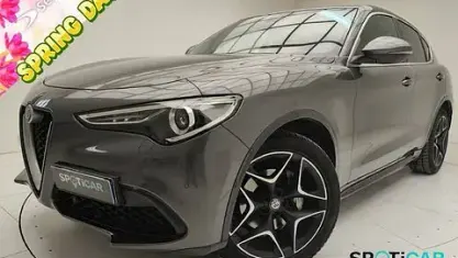 Brugt Alfa Romeo Stelvio Ti 210 HK (154 kW) 2021 Grå SUV