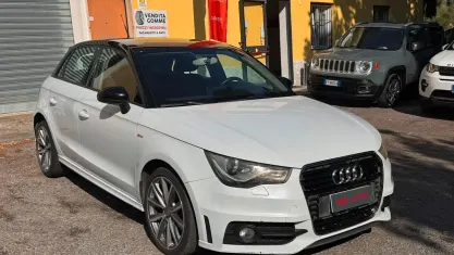 Usata Audi A1 S-Line 90 CV (66 kW) 2014 Bianco Utilitaria