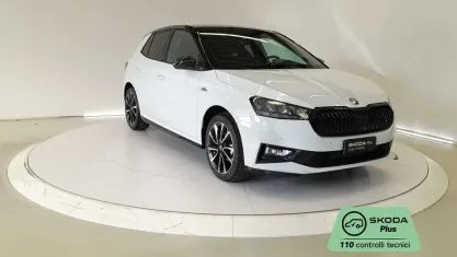 Nuova Skoda Fabia Monte Carlo 95 CV (69 kW) 2026 Bianco Utilitaria