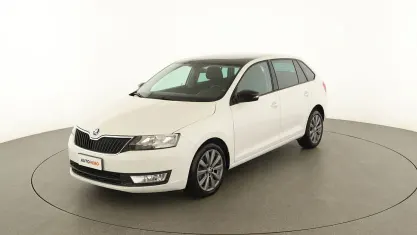 Usata Skoda Rapid Ambition 115 CV (84 kW) 2016 Bianco Utilitaria