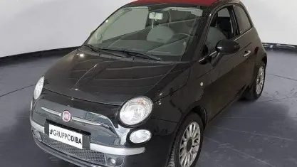Usata Fiat 500C Lounge 69 CV (50 kW) 2010 Blu Cabrio