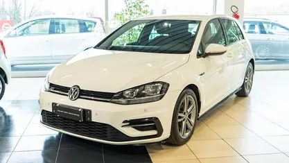 Usata VW Golf VII Highline 116 CV (85 kW) 2017 Bianco met Berlina