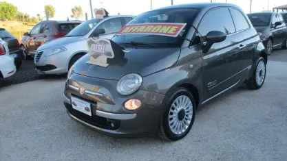 Usata Fiat 500C Lounge 95 CV (69 kW) 2014 Grigio Cabrio