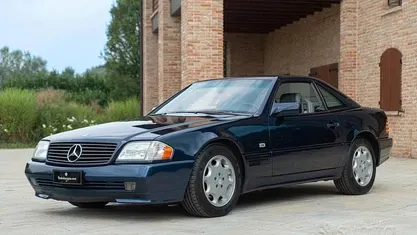 Usata Mercedes SL320 231 CV (169 kW) 1995 Blu Berlina