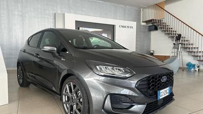 Usata Ford Fiesta ST-Line X 125 CV (91 kW) 2022 002grigio scuro Utilitaria