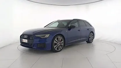 2d blu navarra metallizzato Usata 2021 Audi A6 Sport Station wagon | 33.900 € (Ottimo prezzo)