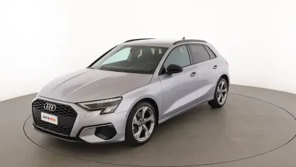Usata Audi A3 Sportback e-tron Advanced 150 CV (110 kW) 2021 Argento Utilitaria