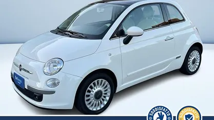 Usata Fiat 500 Lounge 69 CV (50 kW) 2011 Bianco pastello Berlina