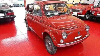 Usata Fiat 500 19 CV (13 kW) 1970 Rosso Utilitaria