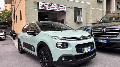Usata Citroën C3 PureTech 82 CV (60 kW) 2018 Verde Utilitaria