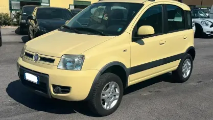 Usata Fiat Panda 4x4 69 CV (50 kW) 2010 Giallo Utilitaria