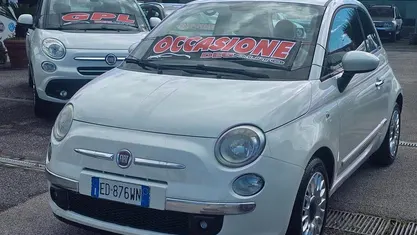 Usata Fiat 500 Pop 69 CV (50 kW) 2010 Bianco Berlina