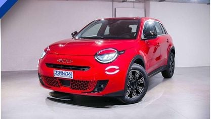 Uusi Fiat 600 Icon 110 HP (80 kW) 2025 Punainen Katumaasturi