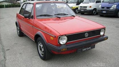 Usata VW Golf 1970 Rosso Cabrio