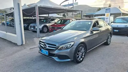 Usata Mercedes C200 136 CV (100 kW) 2017 Grigio Berlina