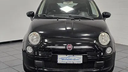 Nero Usata 2008 Fiat 500 Lounge Tre volumi | 5600 € (Buon prezzo)