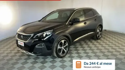 Usata Peugeot 3008 GT-line 131 CV (96 kW) 2018 Nero SUV