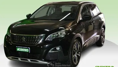Usata Peugeot 3008 Allure 131 CV (96 kW) 2019 Nero SUV