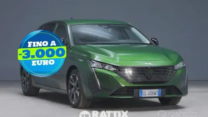 Usata Peugeot 308 Allure 131 CV (96 kW) 2022 Verde olivine Berlina