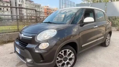 Usata Fiat 500L Trekking 85 CV (62 kW) 2016 Grigio Monovolume