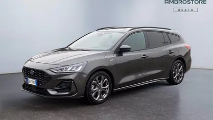 Magnetic grey Usata 2022 Ford Focus ST-Line Station wagon | 18.900 € (Buon prezzo)