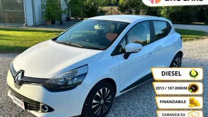Usata Renault Clio IV 75 CV (55 kW) 2013 Bianco Berlina