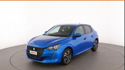 Usata Peugeot 208 Allure 101 CV (74 kW) 2021 Blu Utilitaria