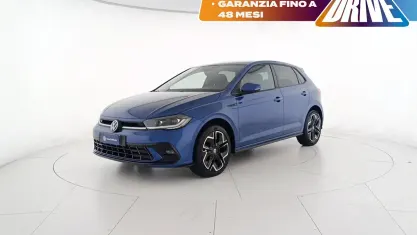 Usata VW Polo R-line Plus 95 CV (69 kW) 2025 Reef blue metallizzato Utilitaria