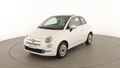 Usata Fiat 500 Lounge 70 CV (51 kW) 2017 Bianco Utilitaria