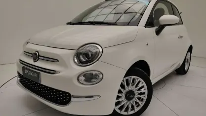 Usata Fiat 500C Lounge 69 CV (50 kW) 2016 Bianco Cabrio