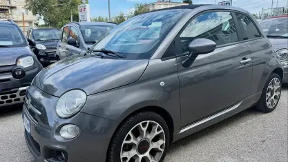 Usata Fiat 500C 95 CV (69 kW) 2014 Grigio Cabrio