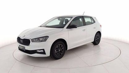 Ny Skoda Fabia 80 HK (58 kW) 2025 Hvid Sedan
