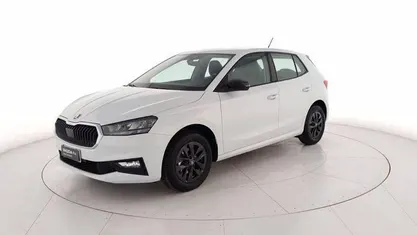 Nuova Skoda Fabia 80 CV (58 kW) 2025 Bianco metallizzato Berlina