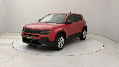 Usata Jeep Avenger Longitude 101 CV (74 kW) 2024 Rosso SUV