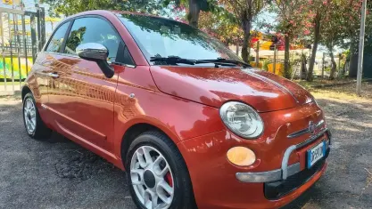 Usata Fiat 500 Sport 100 CV (73 kW) 2008 Rosso Berlina