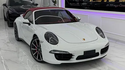 Usata Porsche 911 Carrera 4S Cabriolet 400 CV (294 kW) 2014 Bianco Cabrio