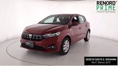 Rosso fusion Usata 2022 Dacia Sandero Comfort Due volumi | 12.900 € (Buon prezzo)