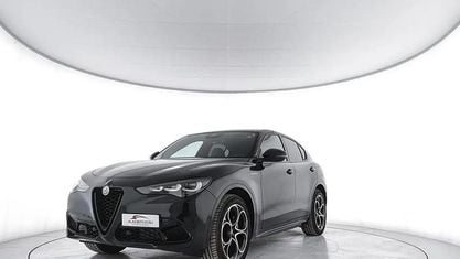 Brugt Alfa Romeo Stelvio Veloce 210 HK (154 kW) 2025 Sort SUV