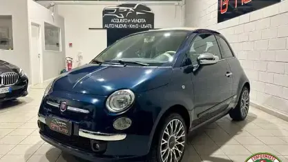 Usata Fiat 500C Lounge 69 CV (50 kW) 2013 Bluazzurro Cabrio