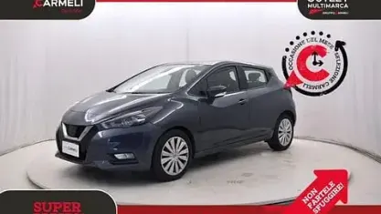 Begagnad Nissan Micra Acenta 92 HK (67 kW) 2022 Grå Halvkombi