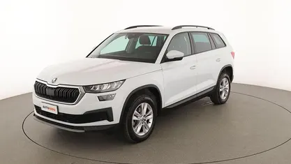 Usata Skoda Kodiaq Ambition 150 CV (110 kW) 2021 Bianco SUV