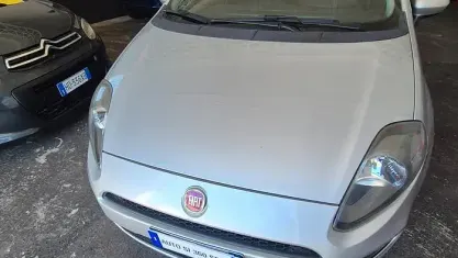 Usata Fiat Punto Lounge 69 CV (50 kW) 2014 Grigio Utilitaria