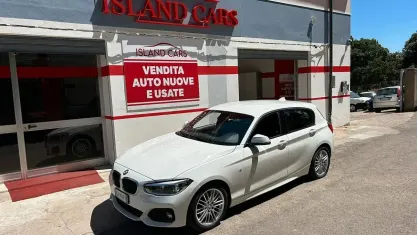 Usata BMW 116 M Sport 116 CV (85 kW) 2020 Bianco Utilitaria