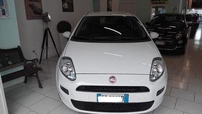 Usata Fiat Punto Lounge 70 CV (51 kW) 2013 Bianco Utilitaria