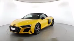 Giallo vegas Usata 2022 Audi R8 Spyder Performance Cabrio | 162.900 € (Buon prezzo)