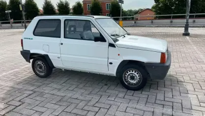 Usata Fiat Panda Business 54 CV (39 kW) 2002 Bianco Furgone